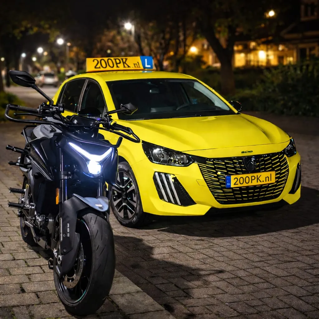 Rijschool 200PK Instructeur